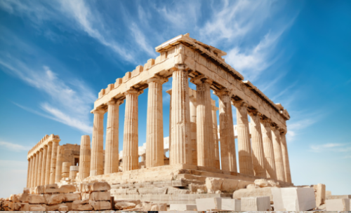 Partenon śladami św. Pawła - zdjęcie z ulotki Vero Travel (fot. Vero Travel Offer)